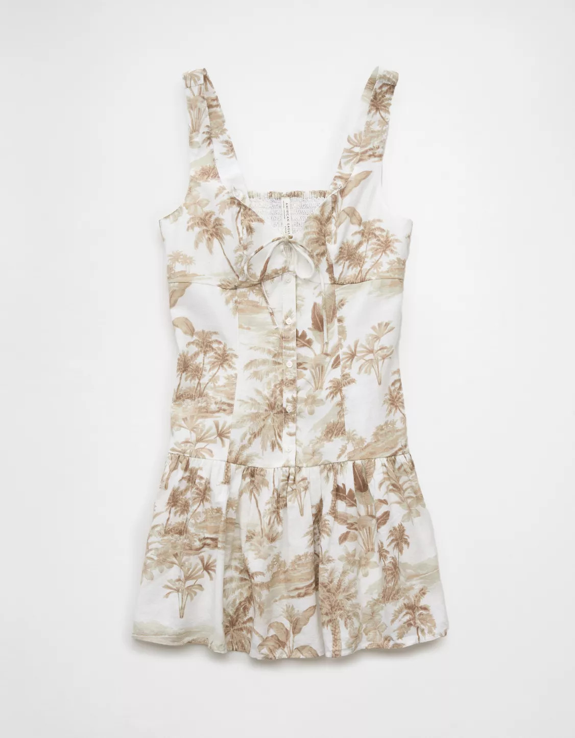 AE Drop Waist Corset Mini Dress | American Eagle Outfitters (US & CA)