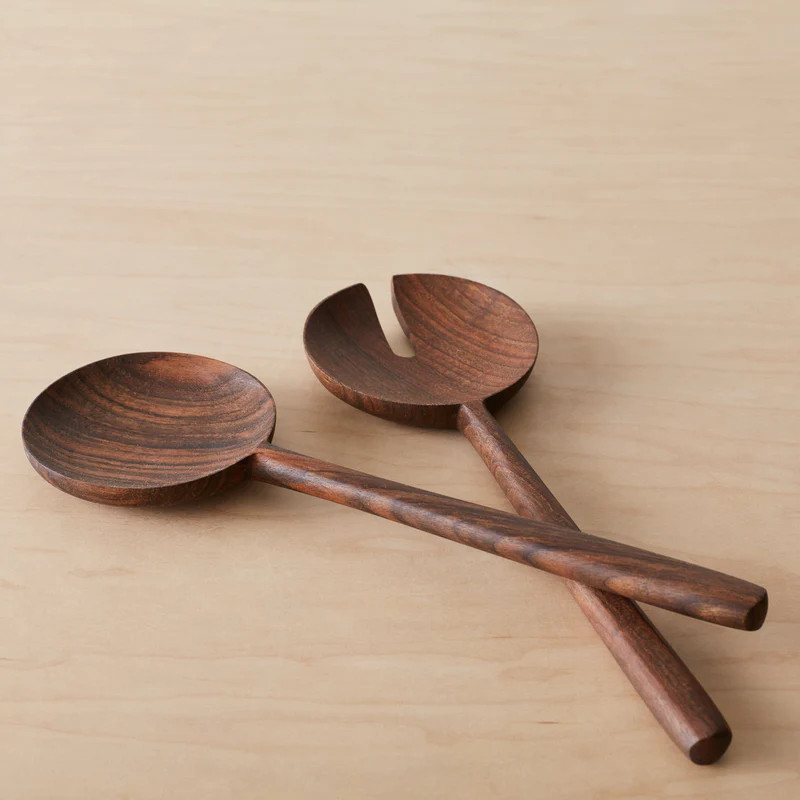 Kareem Salad Servers - Set of 2 | The Citizenry