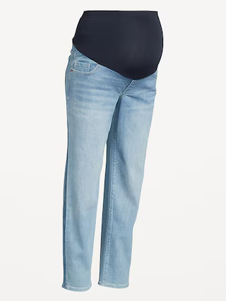 Maternity Full-Panel OG Straight Jeans | Old Navy (US)