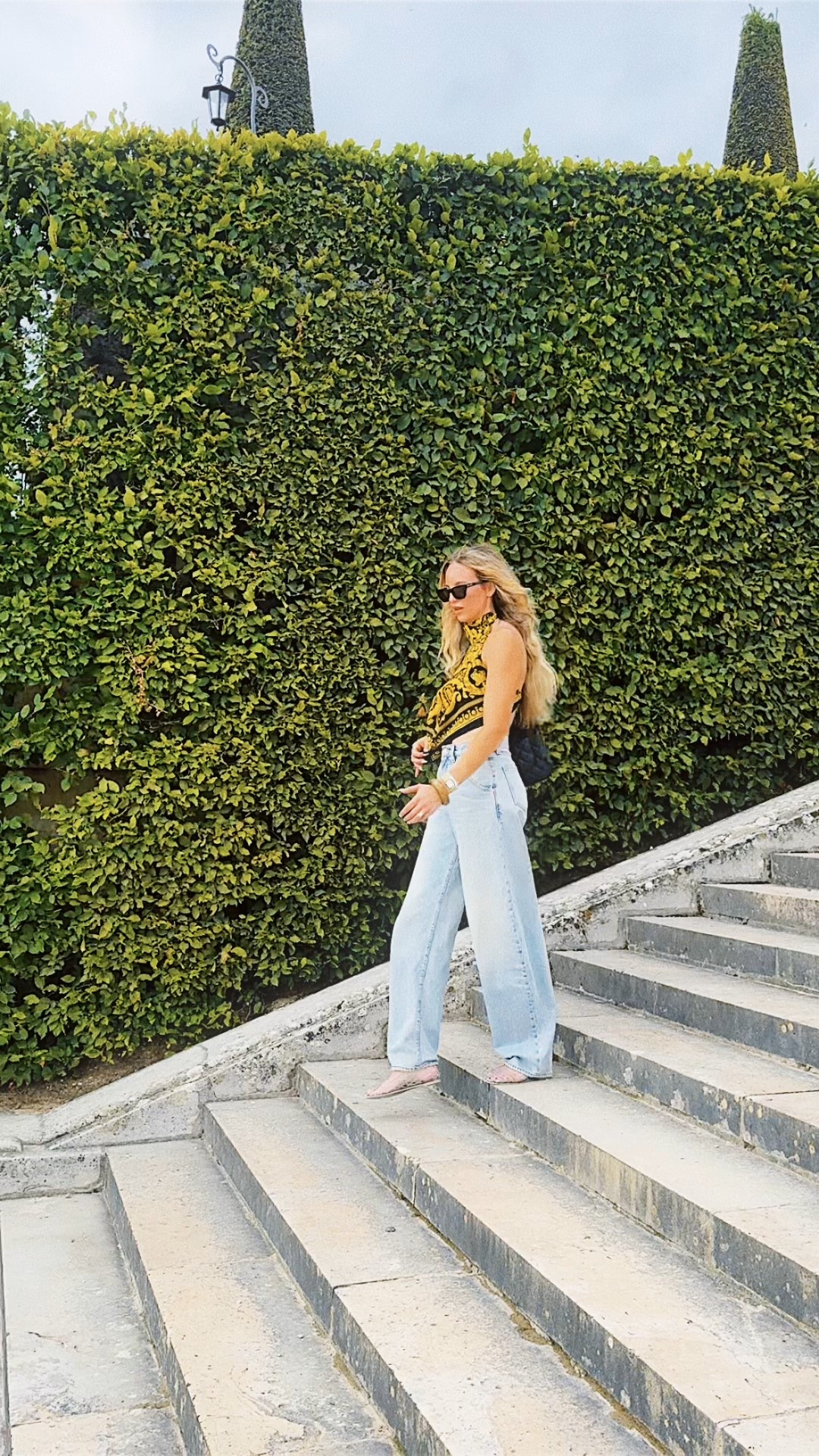 Wearing a small in the top. Size down in denim

#LTKTravel #LTKOver40 #LTKSeasonal