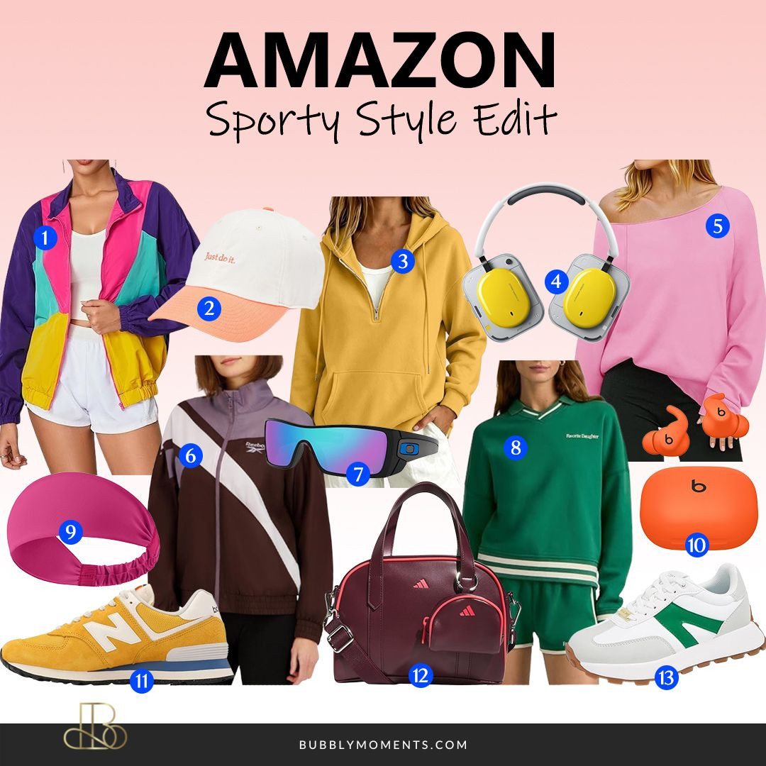 Check out this Women’s Sporty Style Edit from Amazon! Find comfy and stylish activewear for workouts, walks, travel, or everyday wear. From leggings and matching sets to sneakers, jackets, and sporty accessories, these picks are easy to mix and match for any casual look. If you're looking to refresh your wardrobe, these Amazon finds are worth saving. Tap to shop your favorites and save this post for outfit inspiration!
#LTKActive #LTKootd #LTKFinds #AmazonFinds #AmazonFashion #SportyStyle #Athleisure #Activewear #WorkoutOutfit #GymStyle #CasualStyle #EverydayStyle #WomenStyle #OOTD #FitnessFashion #Sneakers #ComfyStyle #FashionInspo #TrendingNow #StyleInspiration #ShopTheLook #WeekendStyle #MustHaveFinds 

 