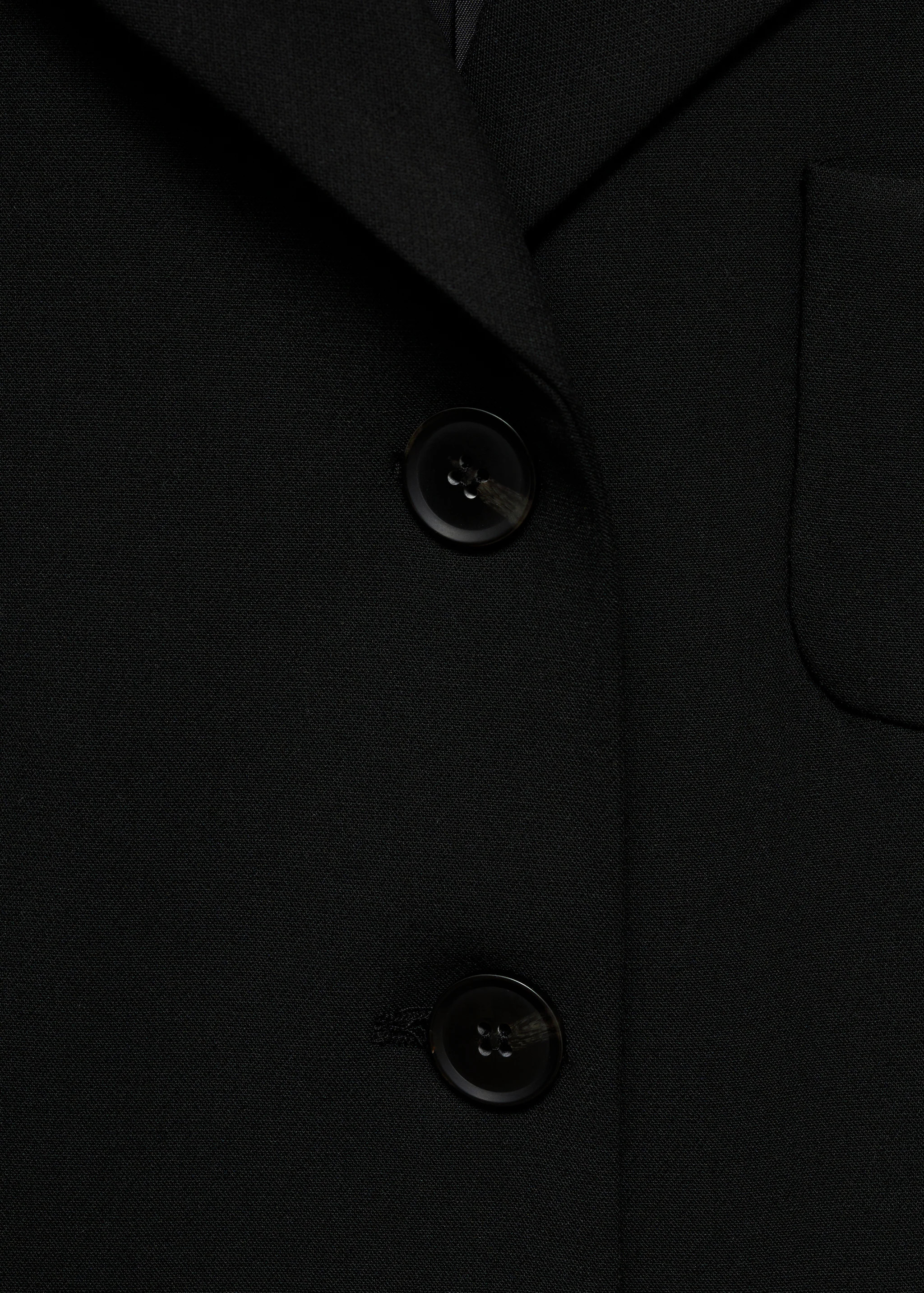 Cropped jacket with buttons - Women | MANGO United Kingdom | MANGO (UK)