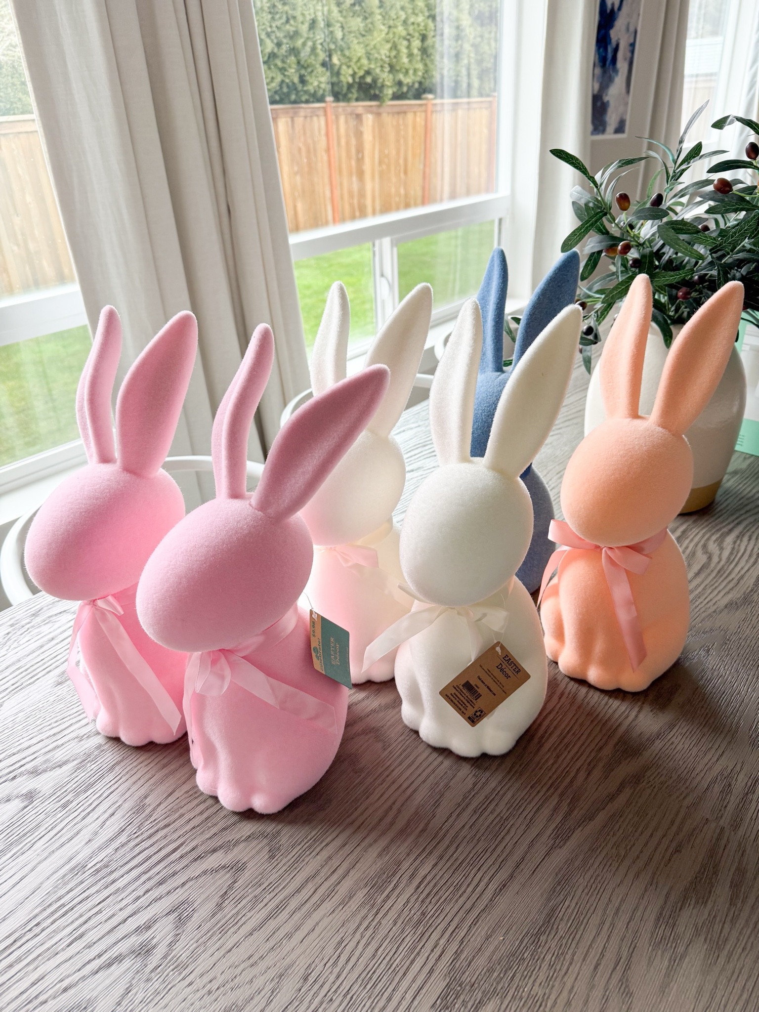 Easter Flocked Bunny Decor in Green, Pink, Cream, Peach, and Blue!

#LTKSeasonal #LTKFindsUnder50 #LTKHome