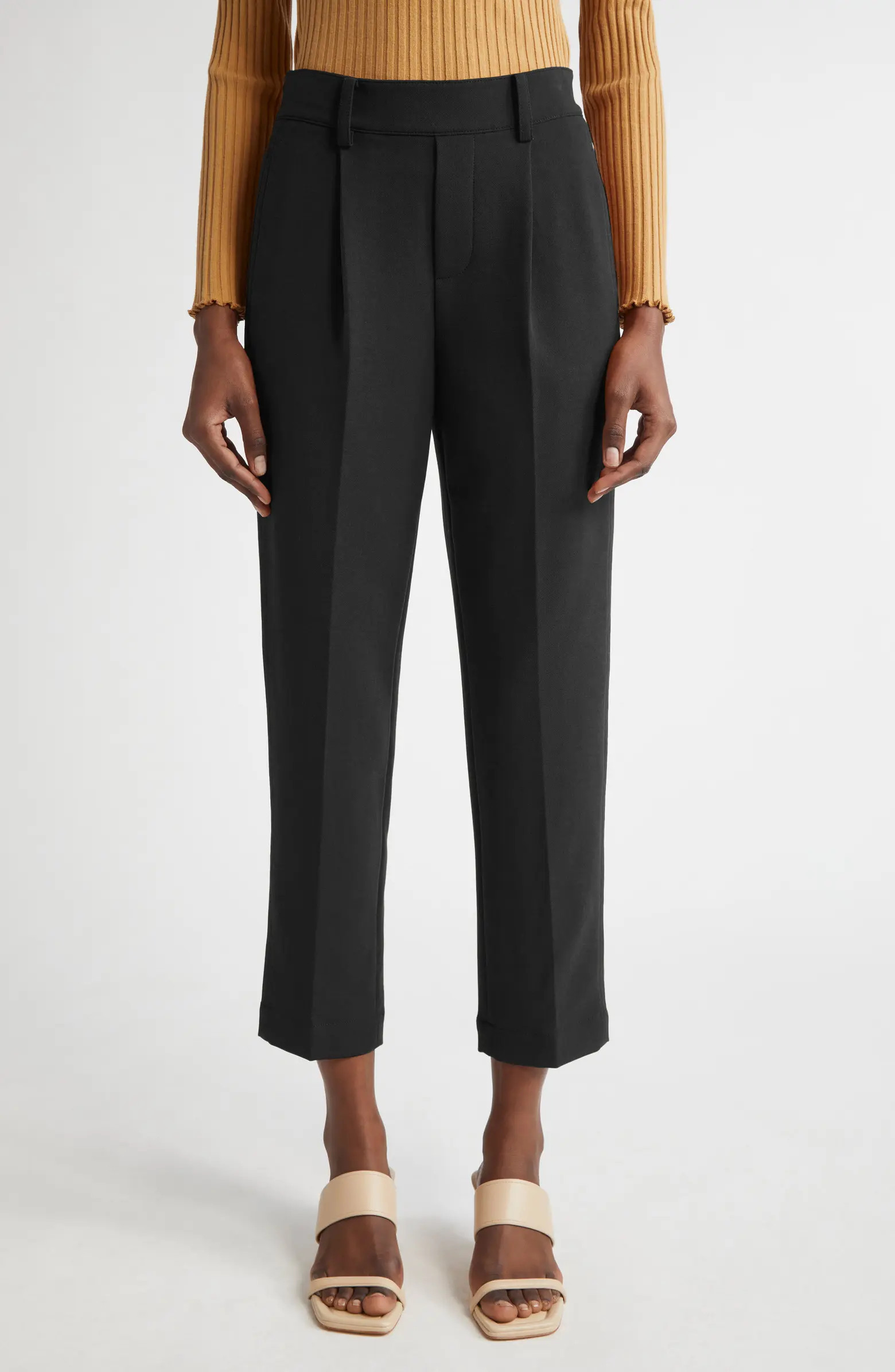 Vince Pleated Pull-On Tapered Leg Pants | Nordstrom | Nordstrom