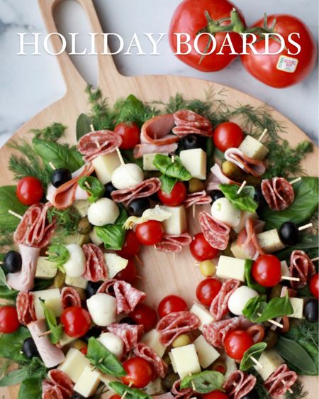 Holiday cheese boards and serving platters that are perfect for hosting, gifting and more!

#LTKSeasonal #LTKparties #LTKhome