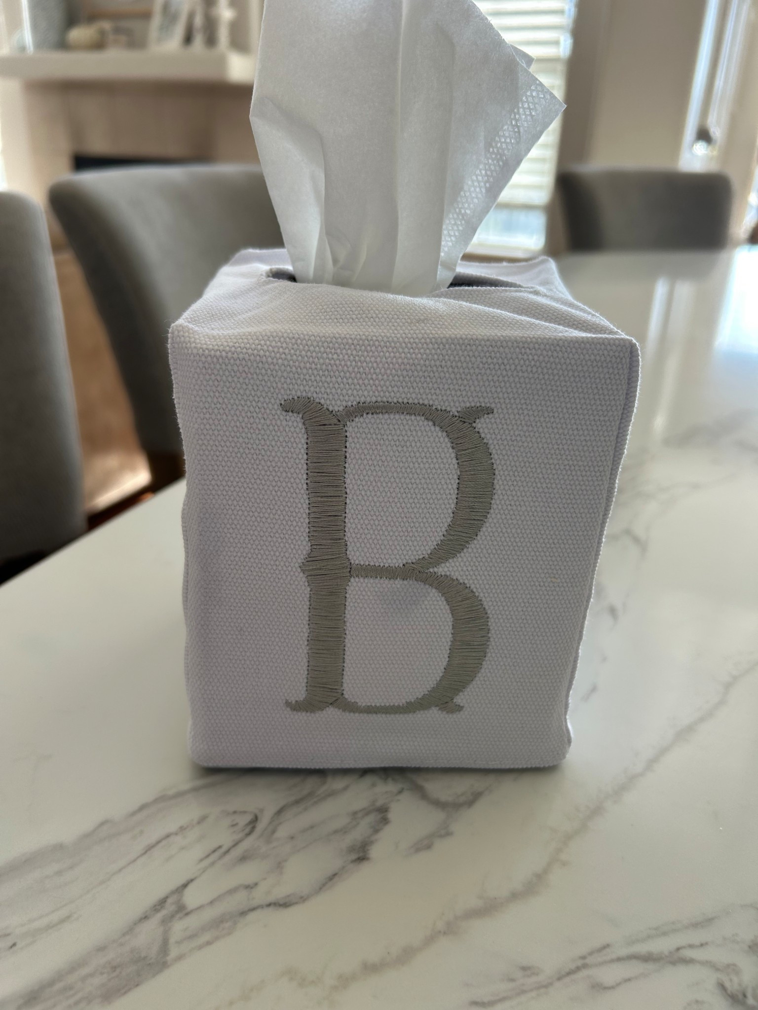 The best tissue box cover blank for embroidery! 