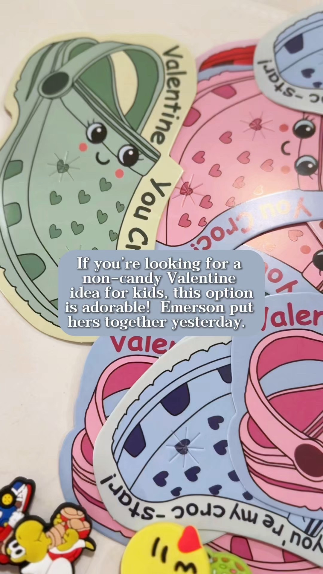 Shoe Charm Valentines for Kids 💓

#LTKValentine #LTKmomlife #LTKKids