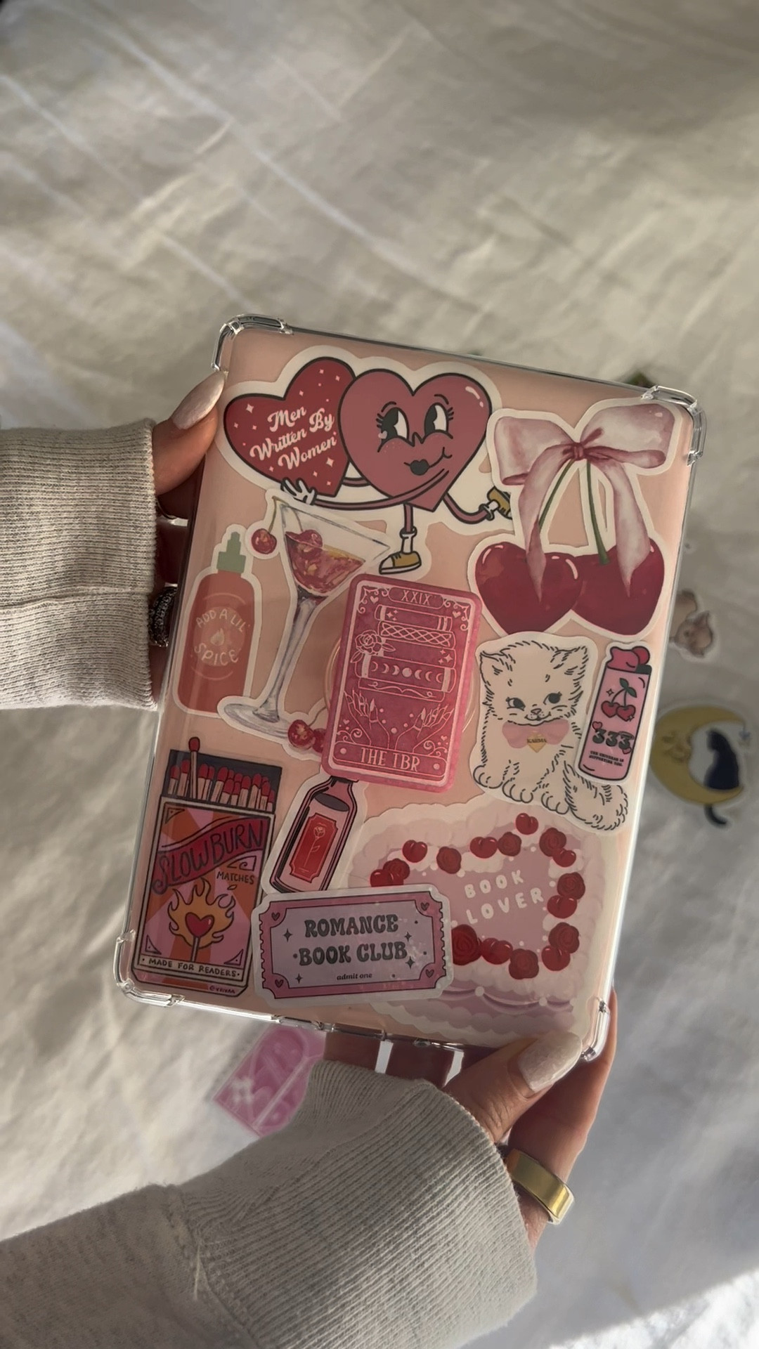 Decorating my kindle!

Etsy stickers, cute stickers, aesthetic stickers, fun stickers, book stickers, reading stickers, book lover, kindle inspo, aesthetic kindle, fun ideas, crafts, crafty ideas, easy crafts, fun crafts, girls night in ideas

#LTKSeasonal #LTKVideo #LTKMostLoved