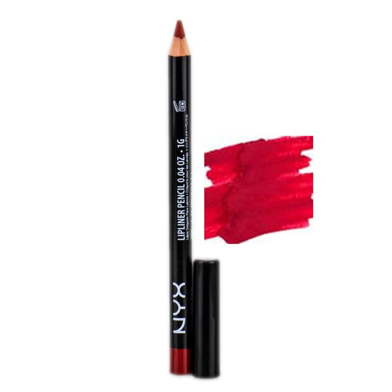 Hot Red - SLP 817 , NYX Slim Lip Liner Pencil , Cosmetics Makeup - Pack of 1 w/ SLEEKSHOP Teasing... | Walmart (US)