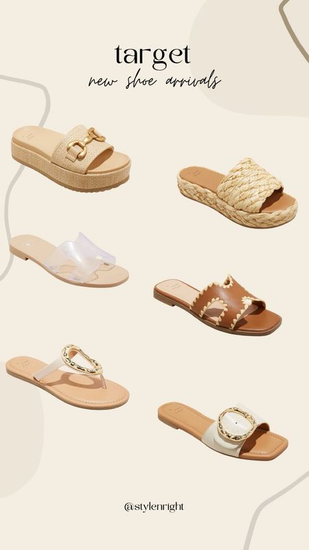 New summer sandals from Target!🤍

Summer sandals. Raffia sandals. Spring footwear. Pool sandals. Beach sandals.

#LTKstyletip #LTKSeasonal #LTKshoecrush
