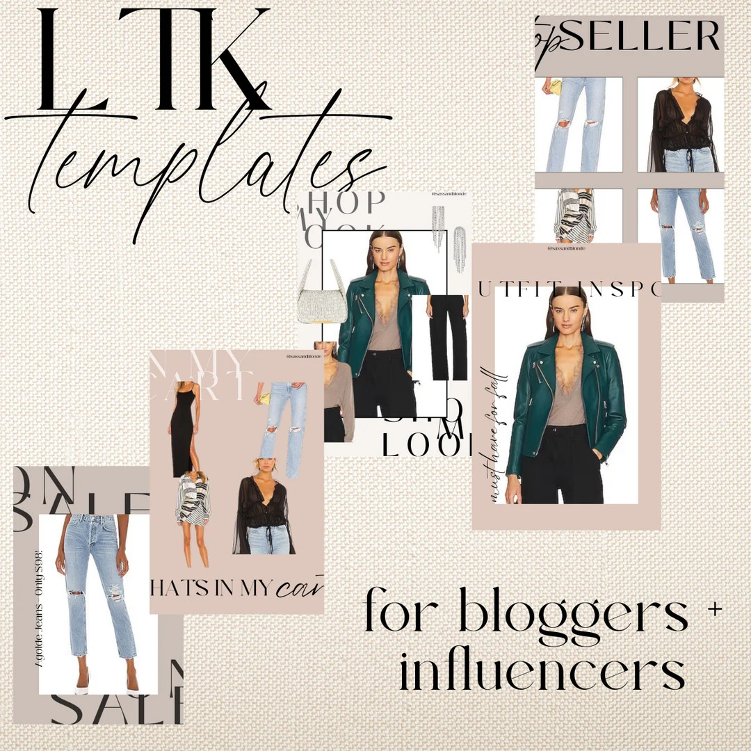 LTK Fashion Templates Canva 15 Ct. - Etsy | Etsy (US)