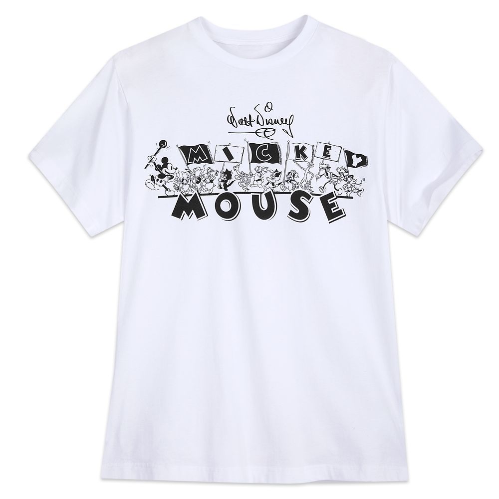 Mickey Mouse and Friends T-Shirt for Adults – Disney100 | Disney Store