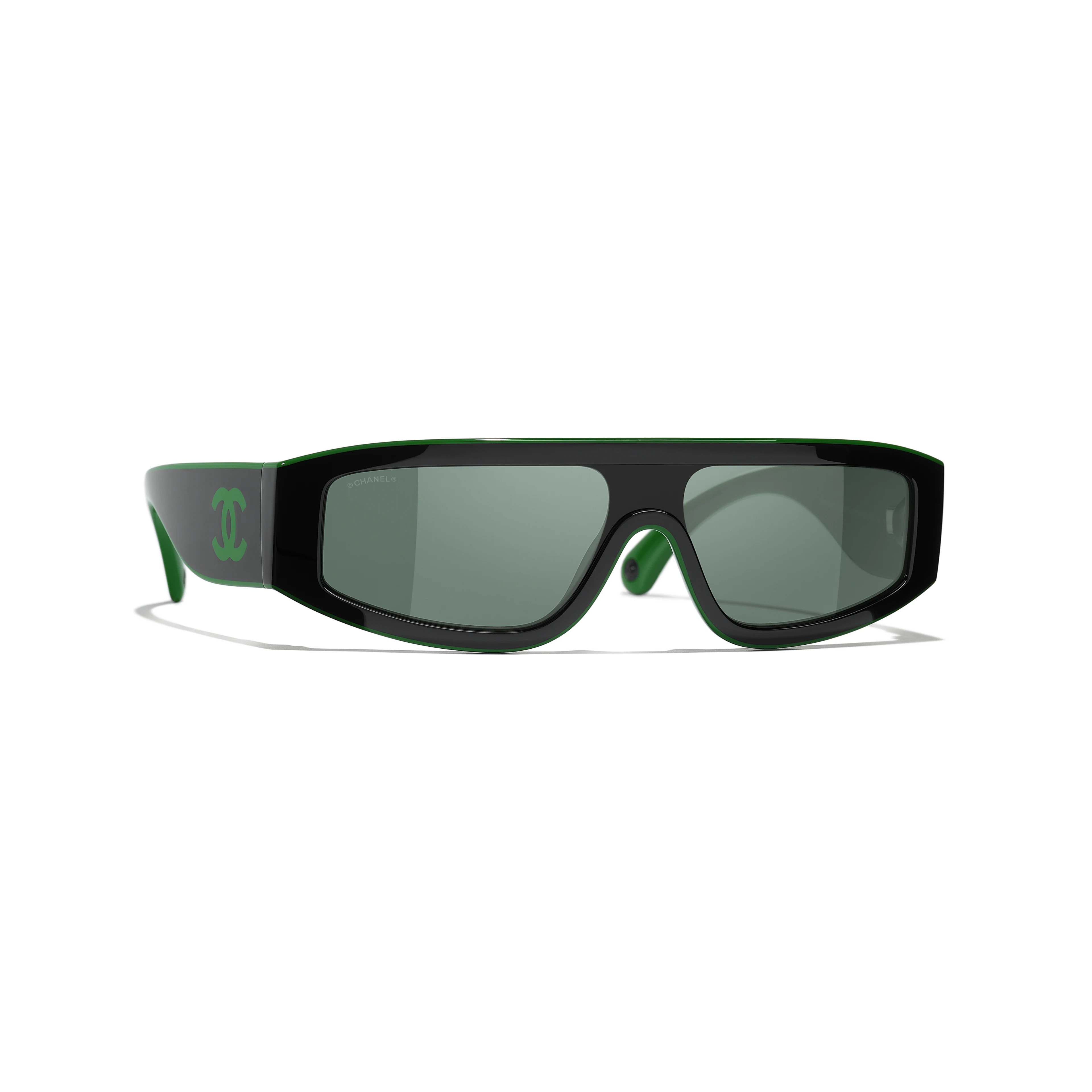 Sunglasses: Shield Sunglasses, nylon — Fashion | CHANEL | Chanel, Inc. (US)