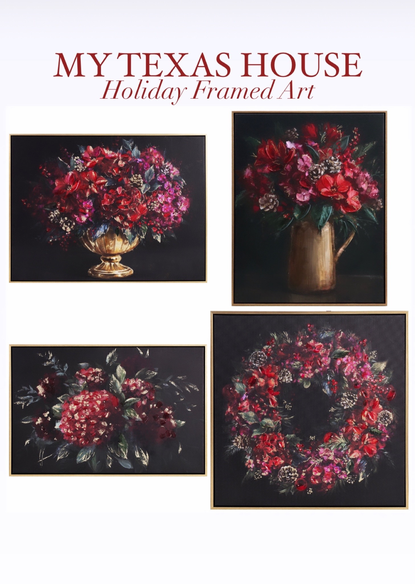 My Texas House holiday framed art work from Walmart 

#LTKHoliday #LTKSeasonal #LTKhome