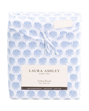 Cotton Scallop Shell Sheet Set | Bed & Bath | Marshalls | Marshalls