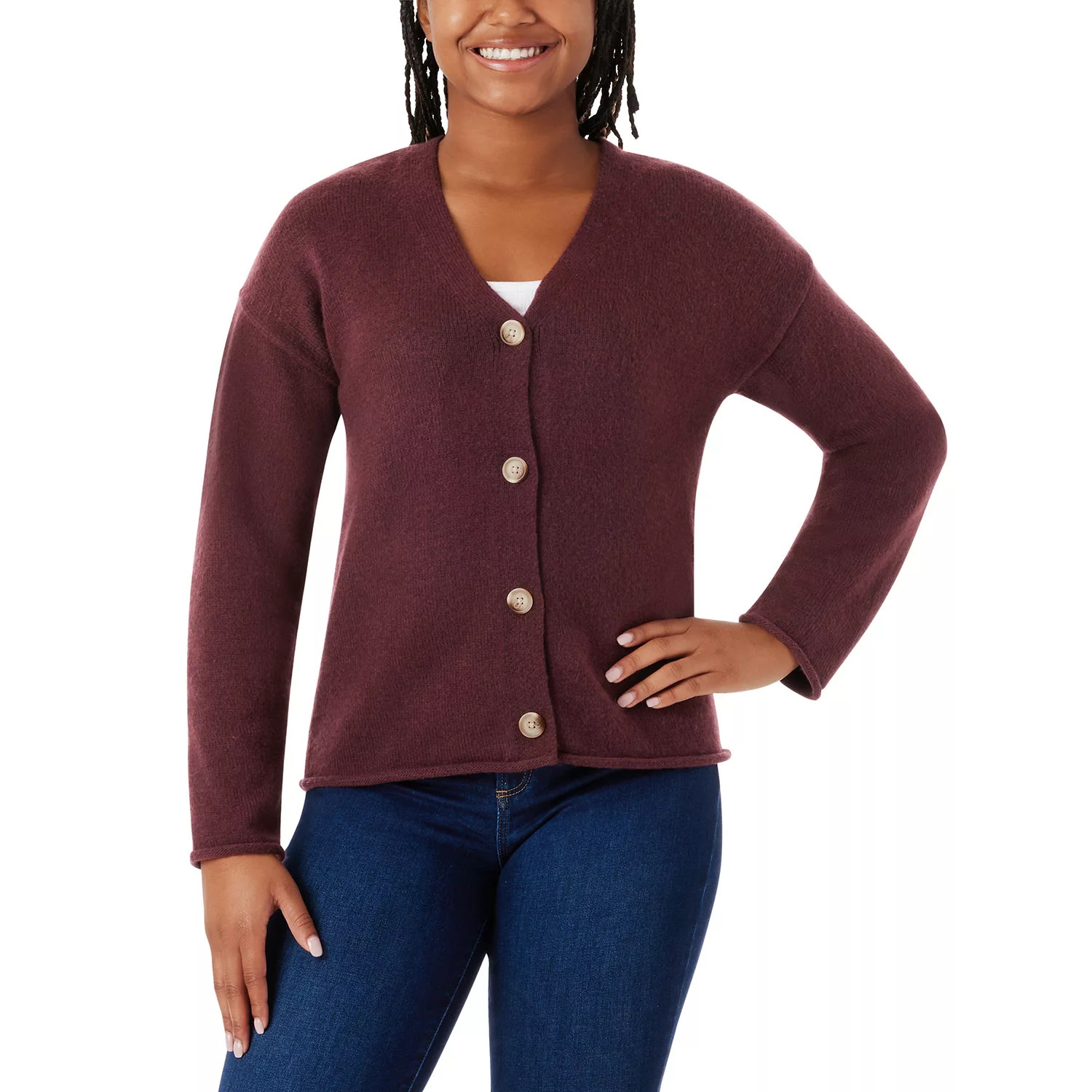 Member's Mark Women's V-Neck Cardigan | Sam's Club
