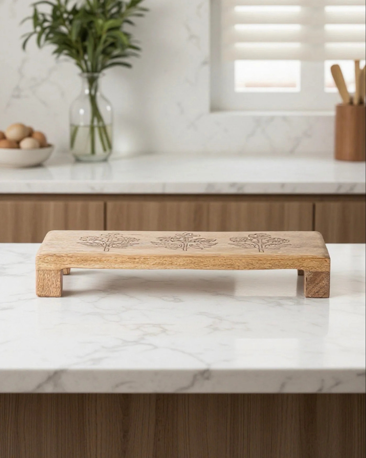 Engraved Wood Tray | MJHome