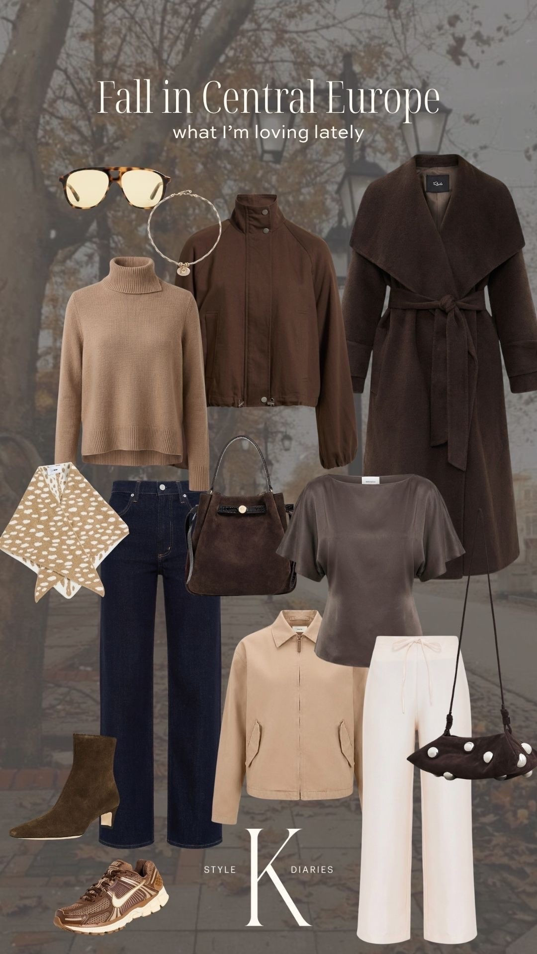 Pieces I’m loving for fall in Central Europe, layering for travels