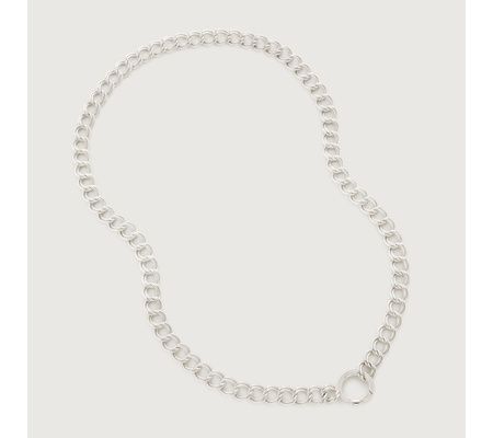 Groove Curb Chain Necklace 48cm/19" | Monica Vinader (US)