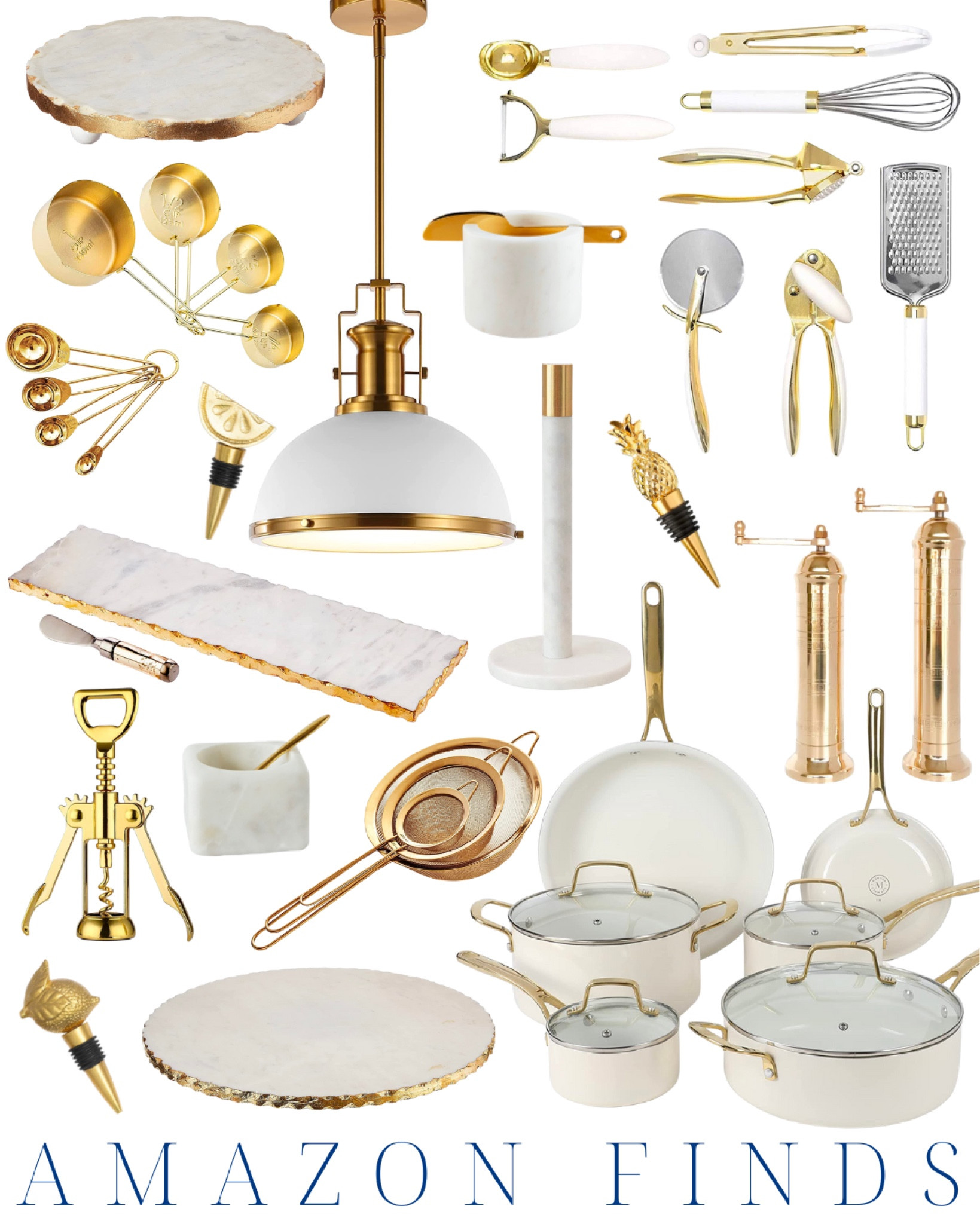 gold kitchen accessories | living room | bedroom | home decor | home refresh | bedding | nursery | Amazon finds | Amazon home | Amazon favorites | classic home | traditional home | blue and white | furniture | spring decor | coffee table | southern home | coastal home | grandmillennial home | scalloped | woven | rattan | classic style | preppy style

#LTKhome