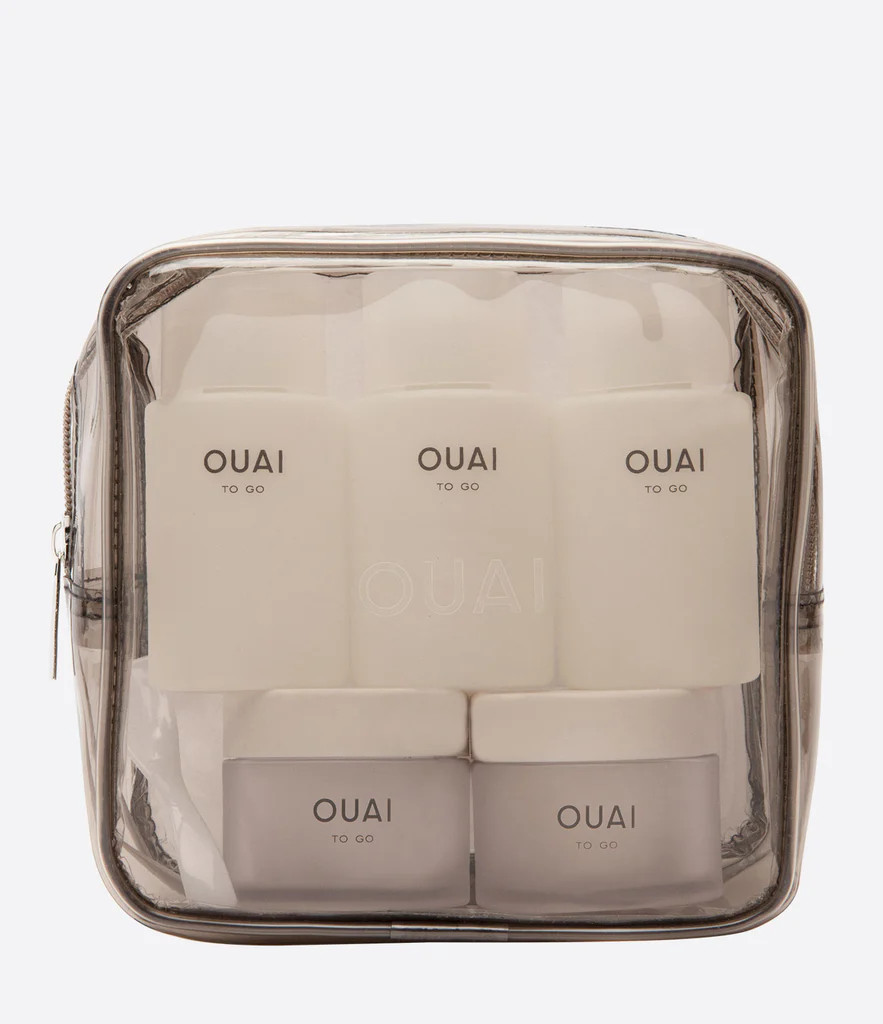 OUAI To Go Refillable Travel Bottle Kit | OUAI