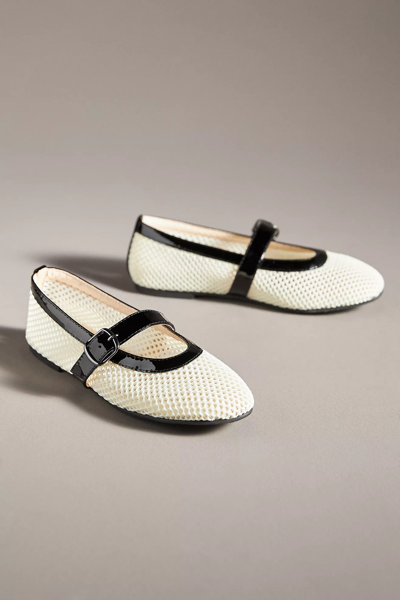 All Black Amazing Jane Flats | Anthropologie (US)