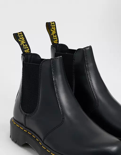 Dr Martens 2976 Bex Chelsea Boots in Black Smooth | ASOS (Global)