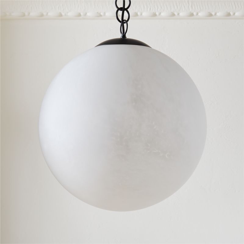 Moon Pendant Light 21" | CB2 | CB2