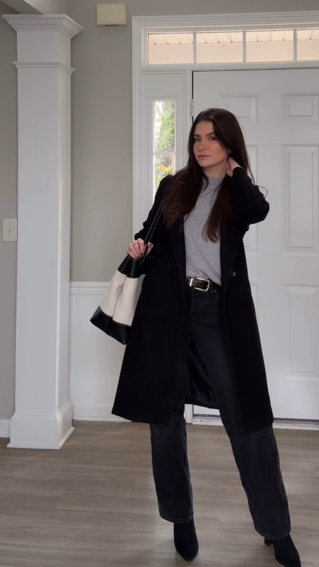 Easy casual work outfit, work style, corporate office, work dress code, fall style, fall outfit inspiration, office outfit, office style, office outfit inspo, black wool coat, fall Amazon

#LTKFindsUnder100 #LTKFindsUnder50 #LTKWorkwear