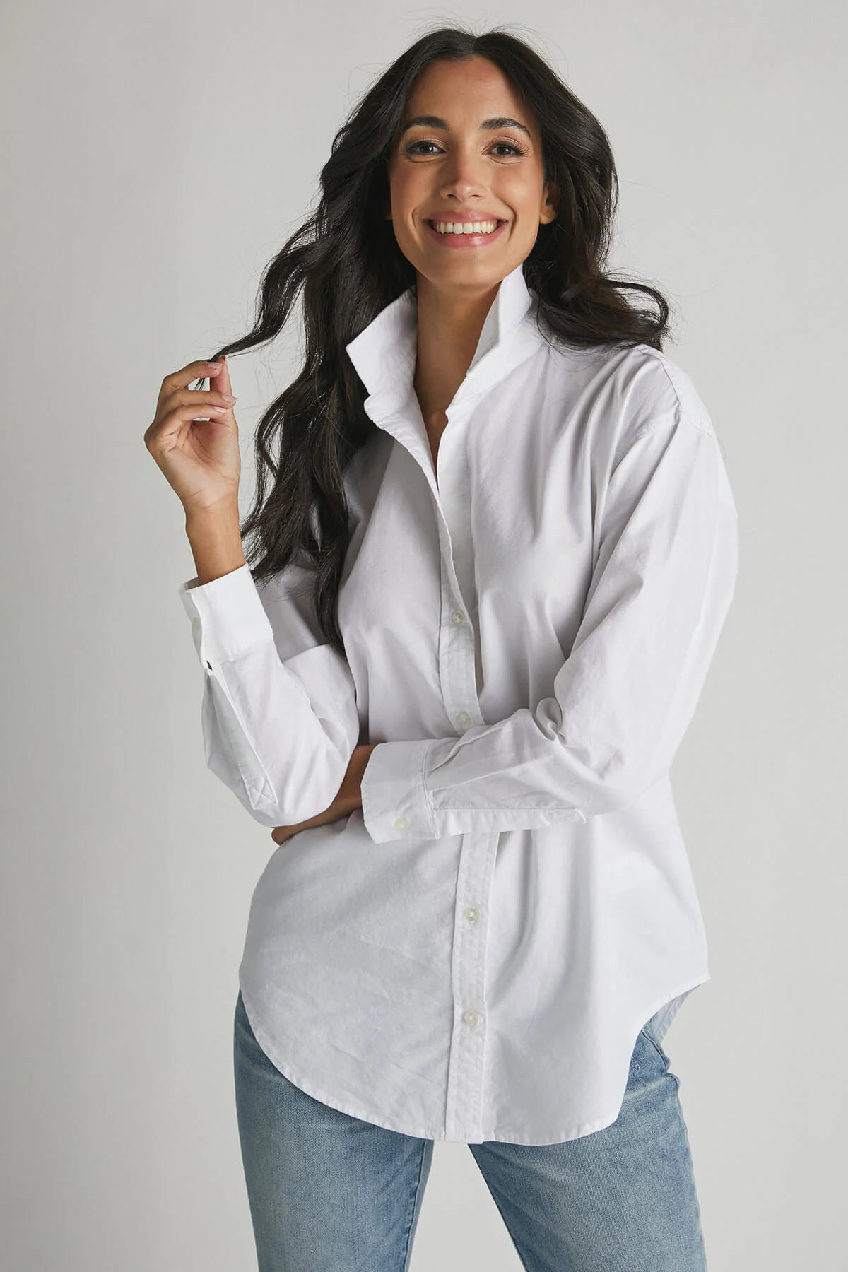 Beach Lunch Lounge Solid Button Down Shirt | Social Threads