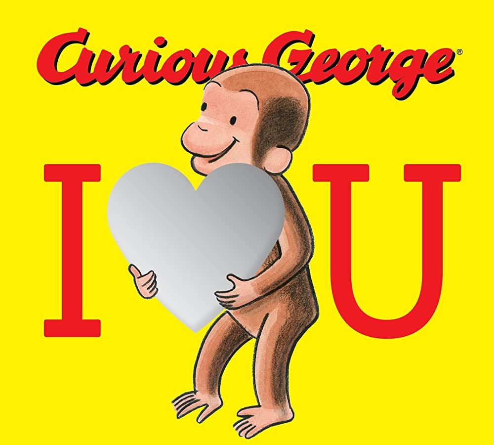 Curious George: I Love You Board Book with Mirrors | Amazon (US)