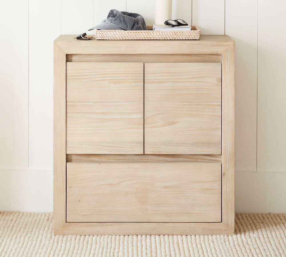 Folsom 28" Storage Cabinet with USB | Pottery Barn (US)