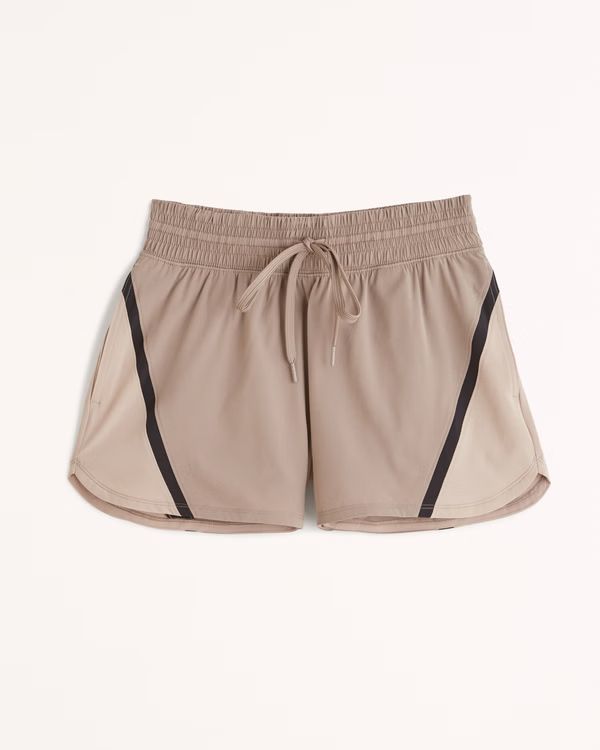 YPB motionTEK High Rise Lined Workout Short | Abercrombie & Fitch (US)