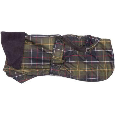 Barbour Tartan Waterproof Pack Away Dog Coat | Backcountry