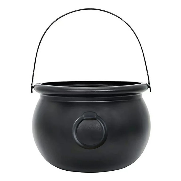 Black Cauldron Bucket – Halloween Candy Bowl,Witch Kettle,Halloween Pot Candy Holder,Small Plas... | Walmart (US)