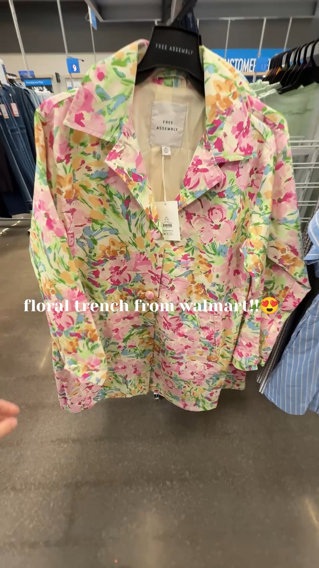 this is such a fun statement coat from #walmart! ☀️🌸💐🌷

#LTKSeasonal
