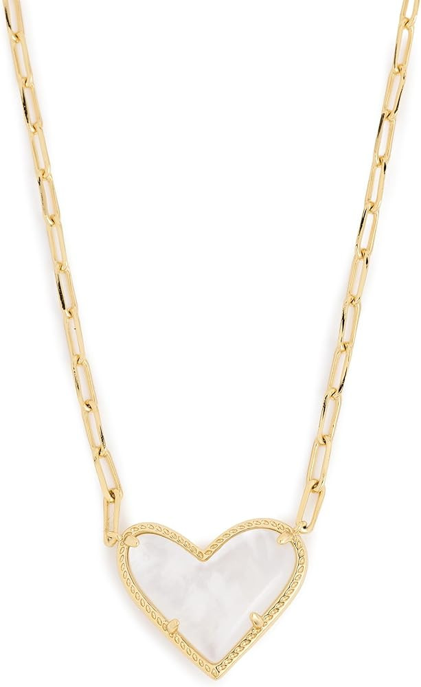 Kendra Scott Ari Heart Statement Short Pendant Necklace | Amazon (US)