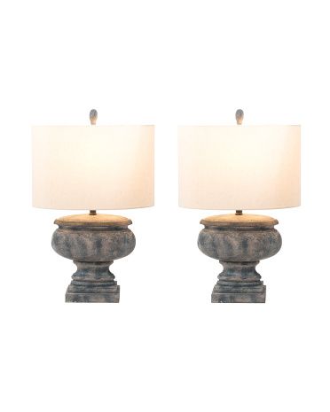 Set Of 2 28.5in Textured Table Lamps | Home | Marshalls | Marshalls