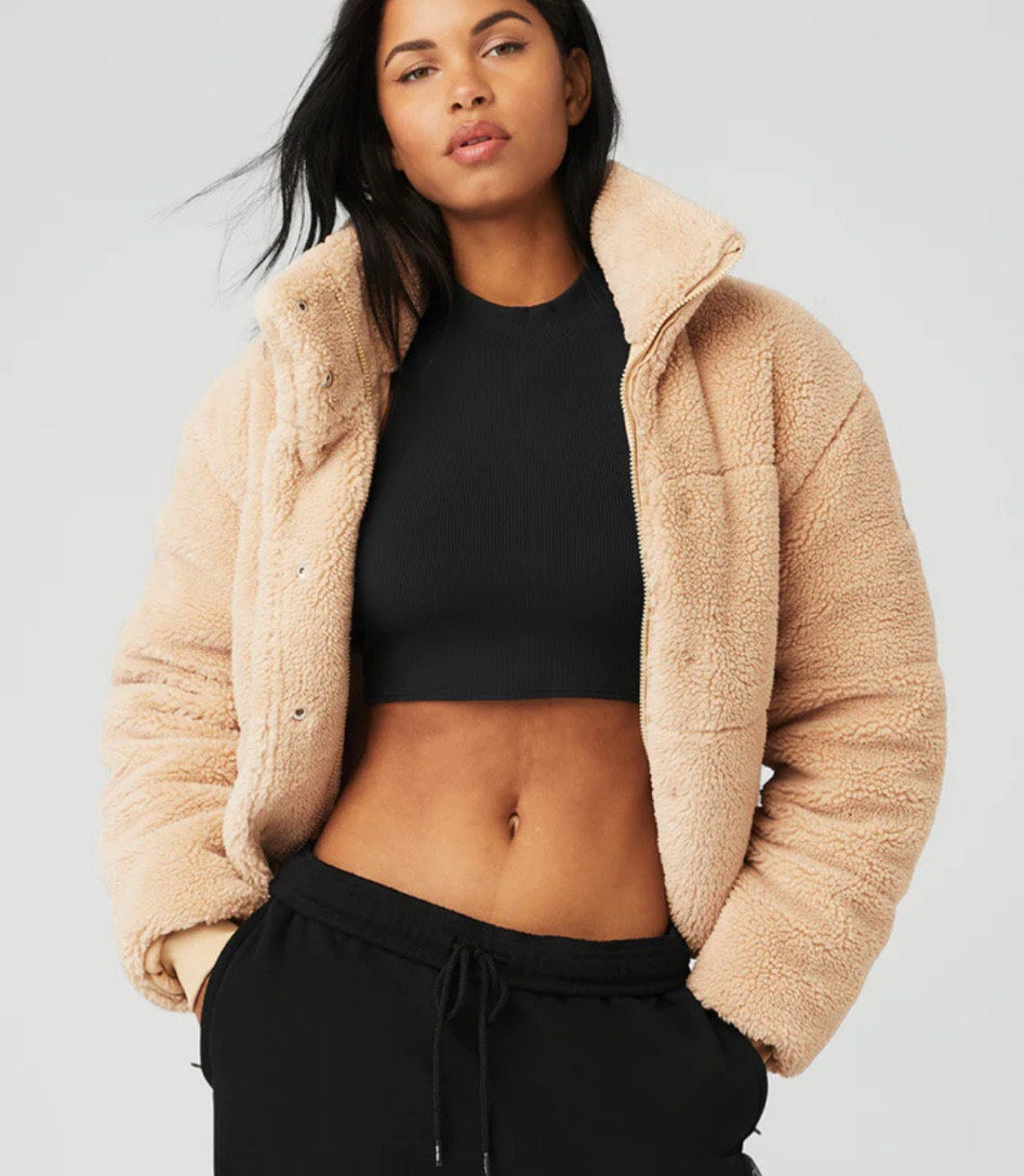 Cutest Sherpa puffer 

#LTKSeasonal #LTKHoliday #LTKCyberweek