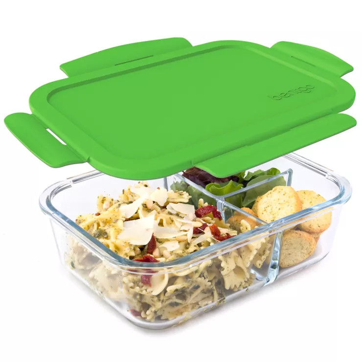 Bentgo 41oz Glass Leak-proof Lunch Box with Plastic Lid | Target