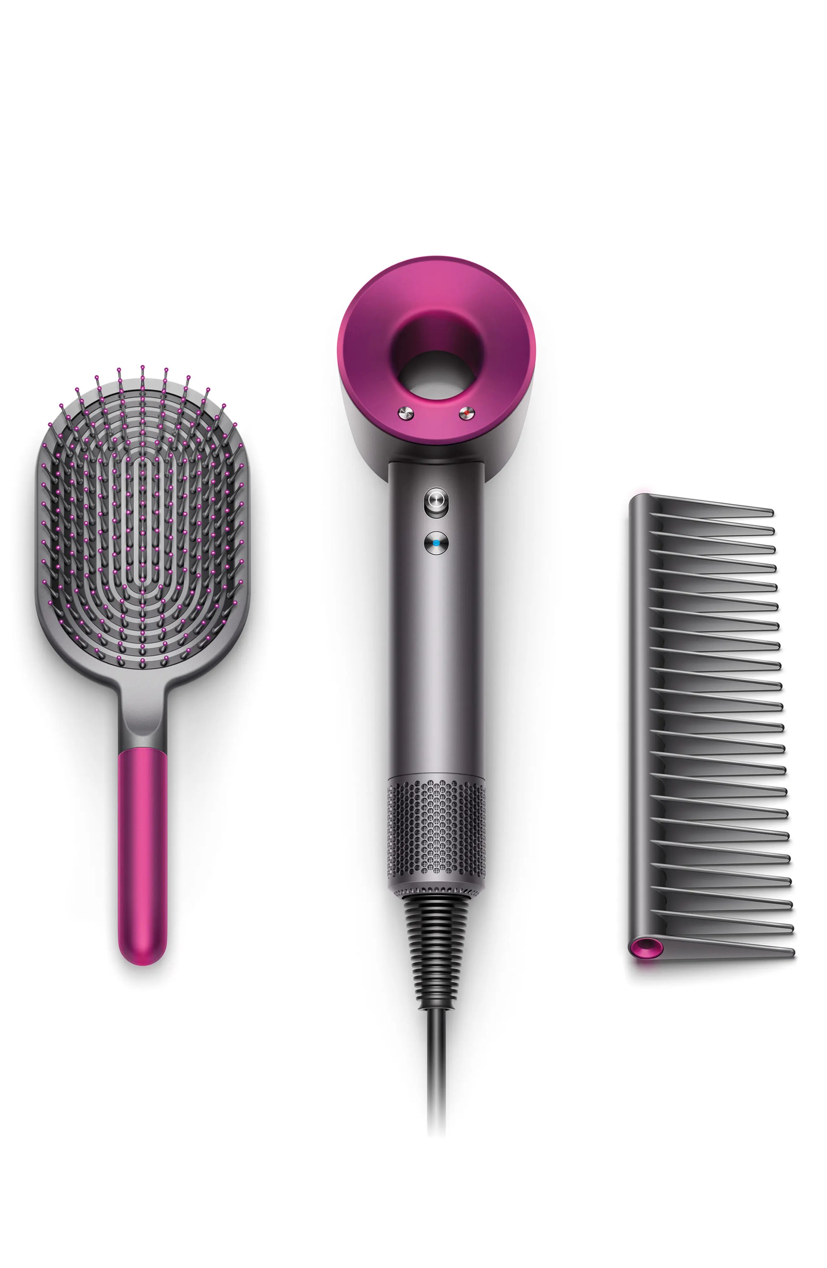 Dyson Supersonic(TM) Hair Dryer, Detangling Comb & Paddle Brush Set, Size One Size - None | Nordstrom