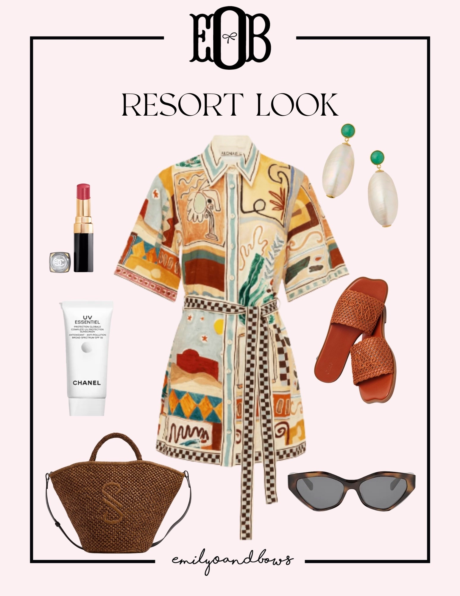 Resort 2026 looks 🌴 If you have a tropical or warm-weather getaway coming up in the next few months, these outfits are perfect for vacation.