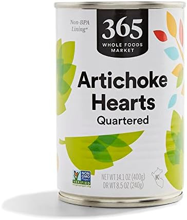 365 by Whole Foods Market, Artichoke Quarters, 14.1 Ounce | Amazon (US)