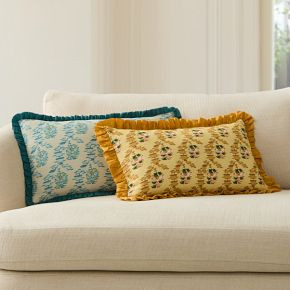 Jawahar Ruffle Pillow Cover | West Elm (US)
