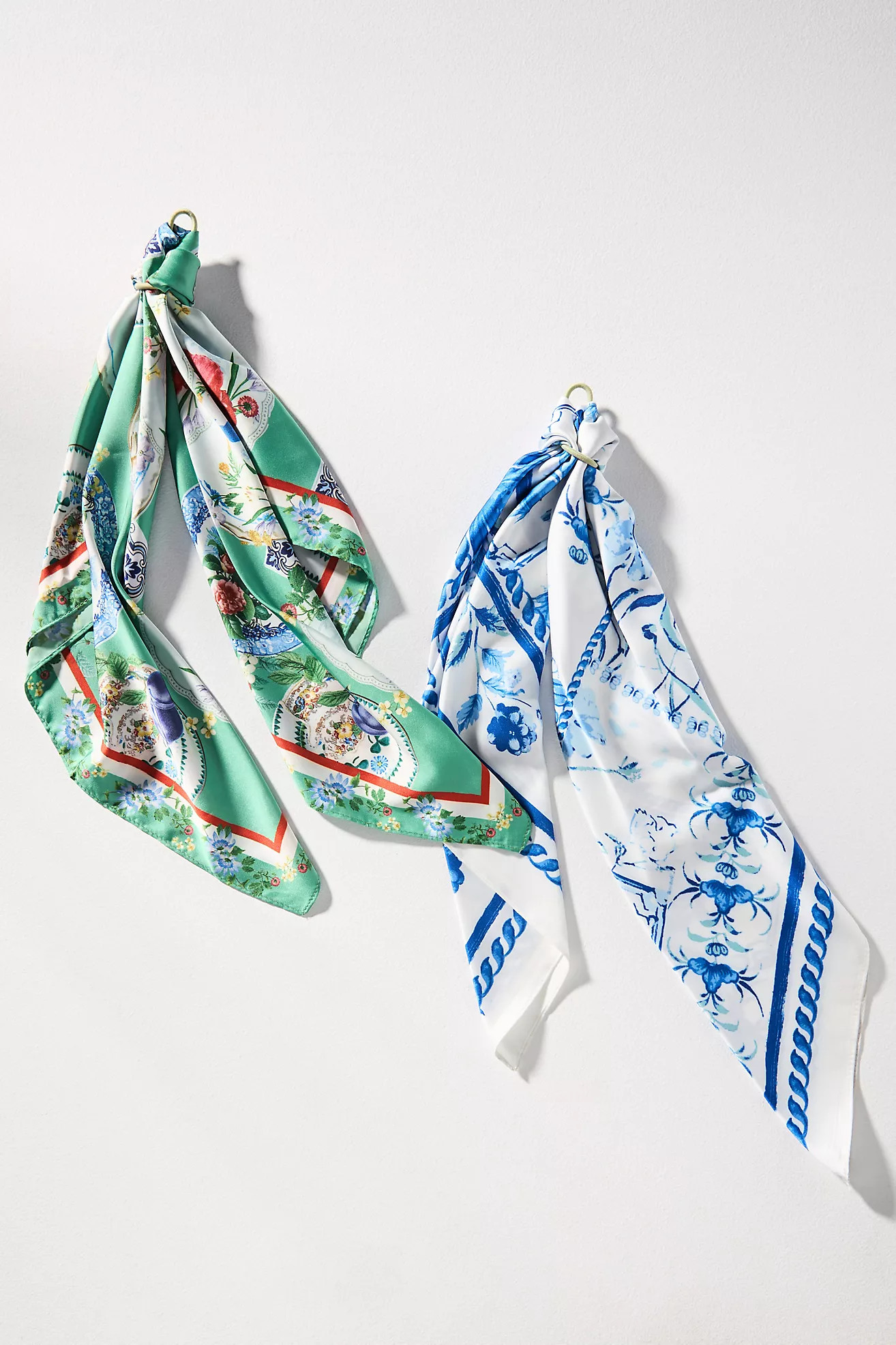 Gardenia Floral Hair Scarf | Anthropologie (US)
