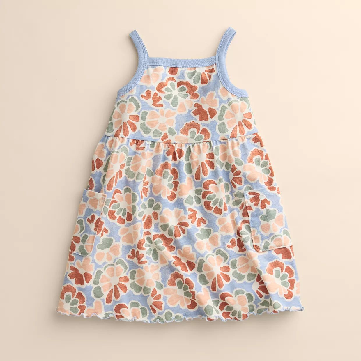 Baby & Toddler Girl Little Co. by Lauren Conrad Organic Cotton Pocket Tank Dress | Kohl's