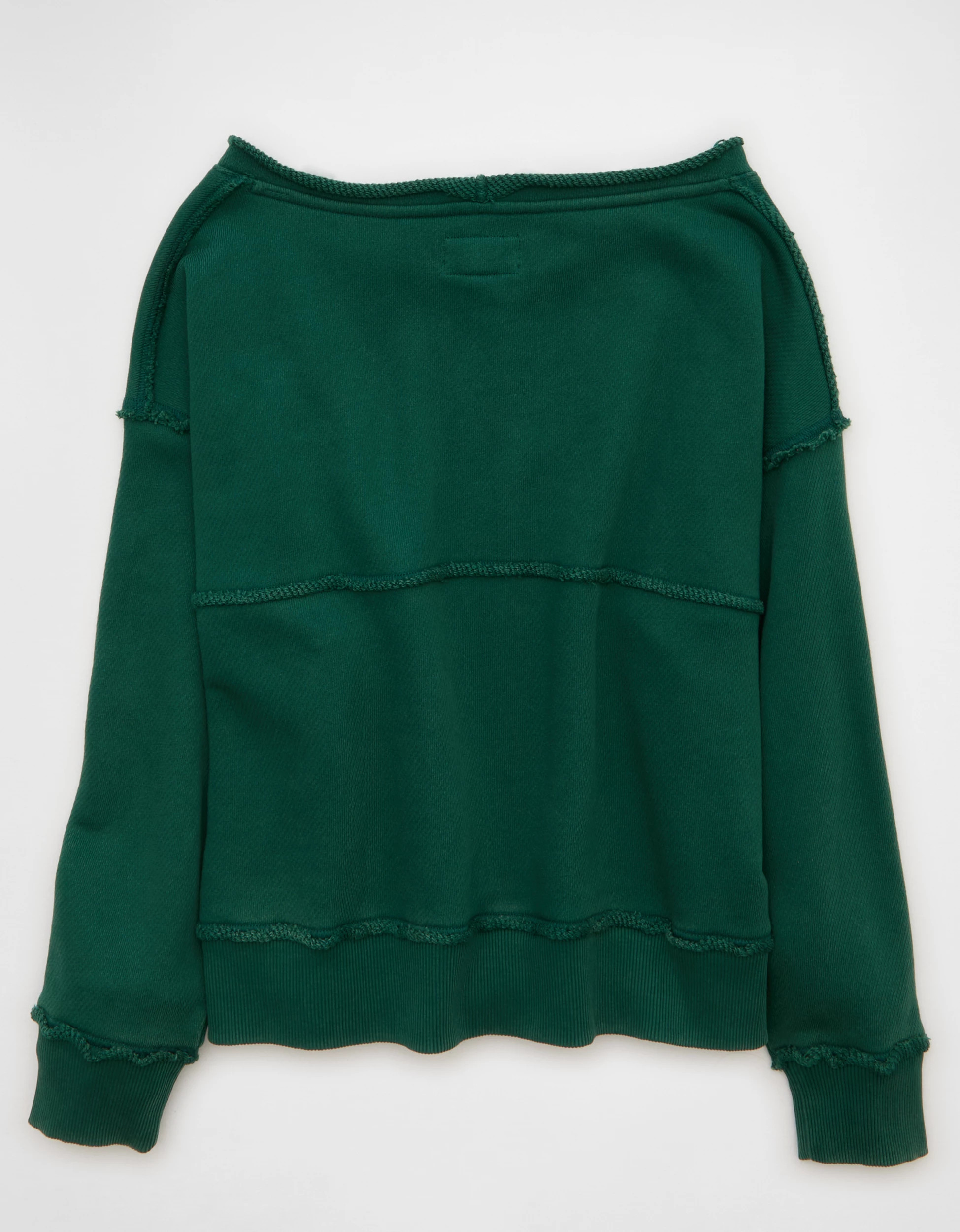 AE On a Roll Off-the-Shoulder Sweatshirt | American Eagle Outfitters (US & CA)