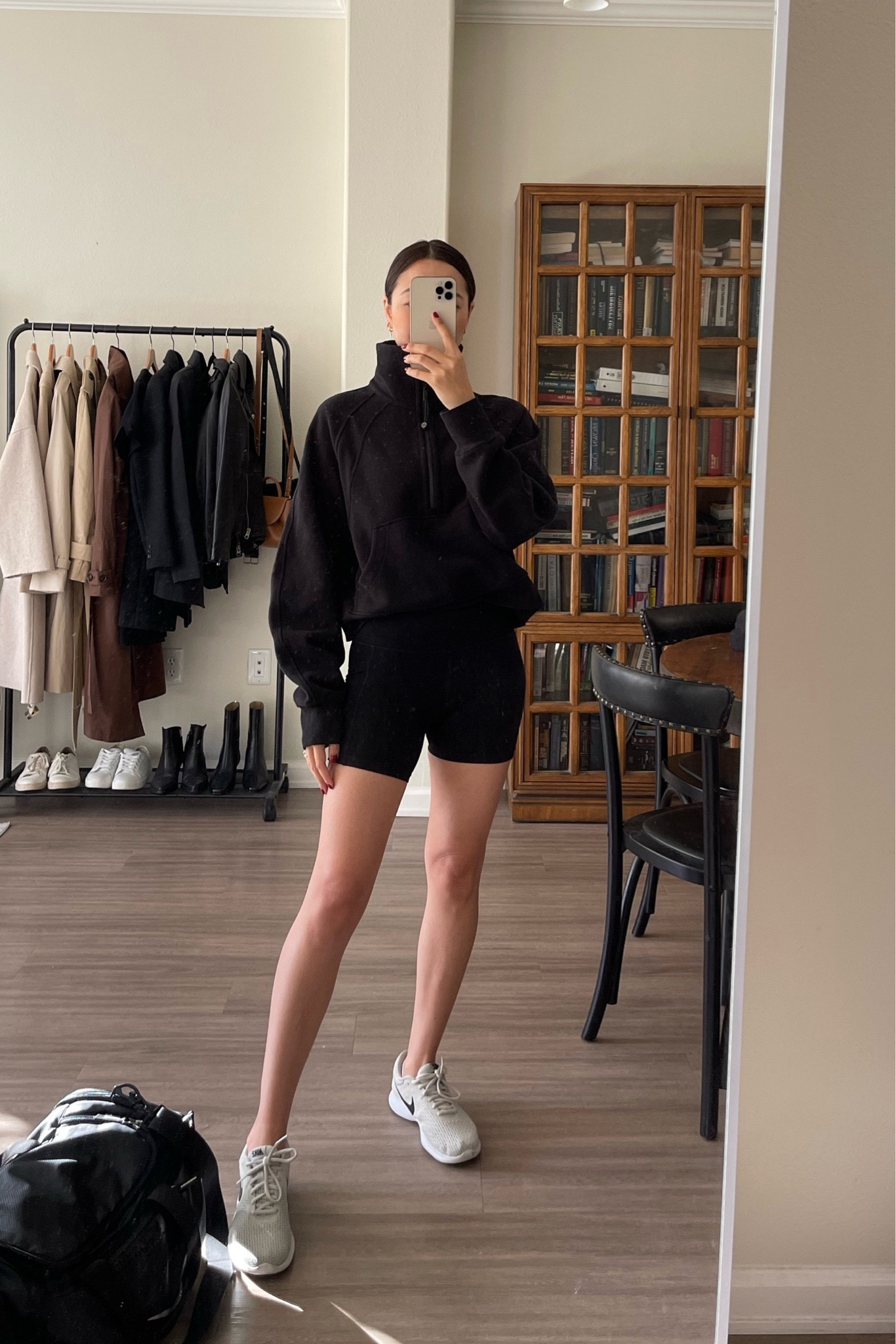 Workout outfit with shorts / gym ootd

Sweater - lululemon 2
Shorts - athleta xs
Sneakers - Nike 

#LTKSeasonal #LTKfit #LTKunder100