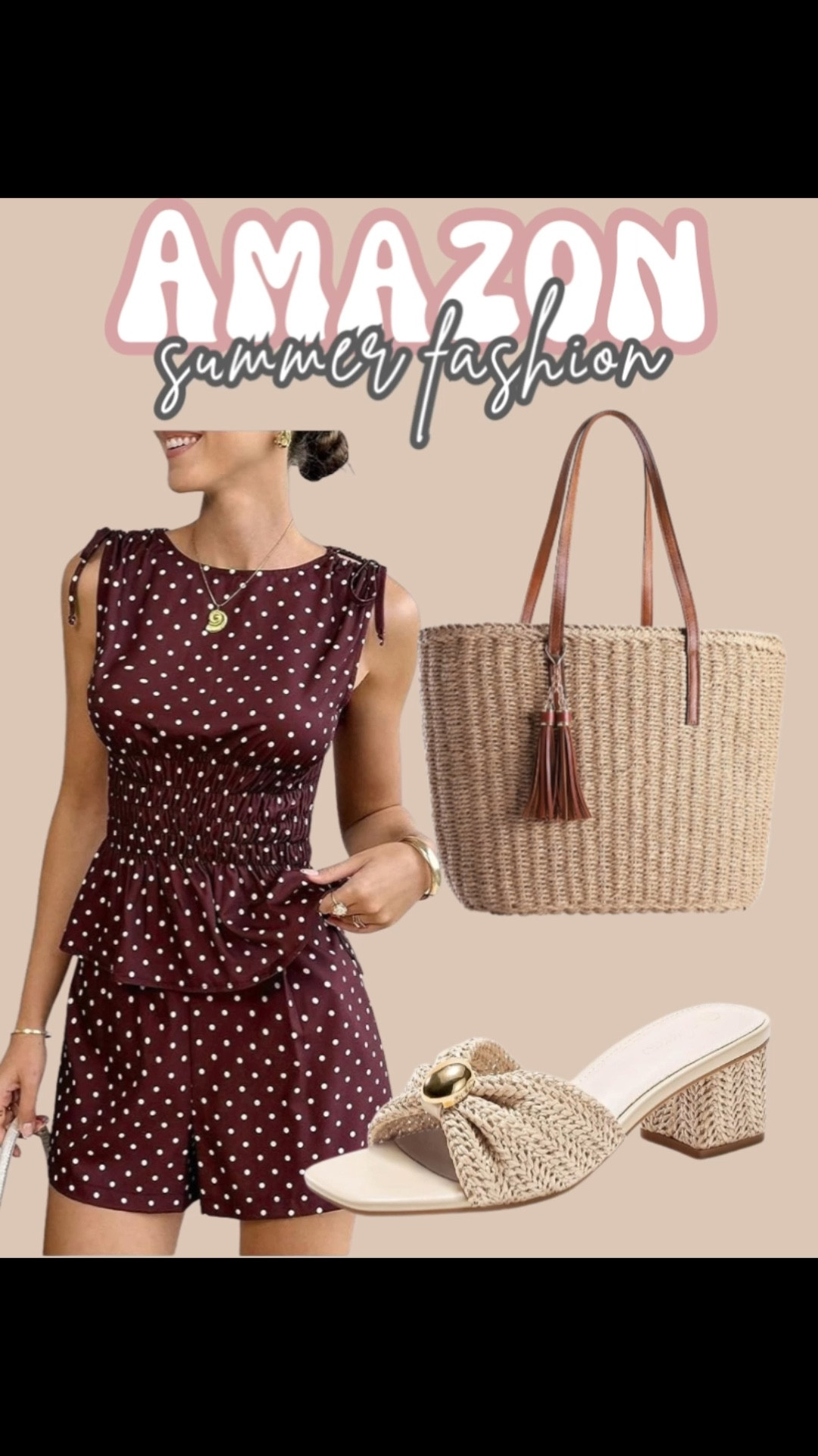 Amazon summer fashion
Travel outfits, summer outfits, vacation outfits beach, spring outfits 2026, resort wear, resort outfits from amazon, swim cover up, summer matching set, casual outfits for the summer, casual outfits for the spring, Amazon fashion, oversized sunglasses, neutral tops, halter tank top, sandals, beach, pool, beach outfits, ootd, vacation, vacation wear, cruise outfits, cream
#vacationwear #amazon #amazonfinds #traveloutfits #vacationoutfitsbeach

#LTKootd #LTKgrwm #LTKmomlife