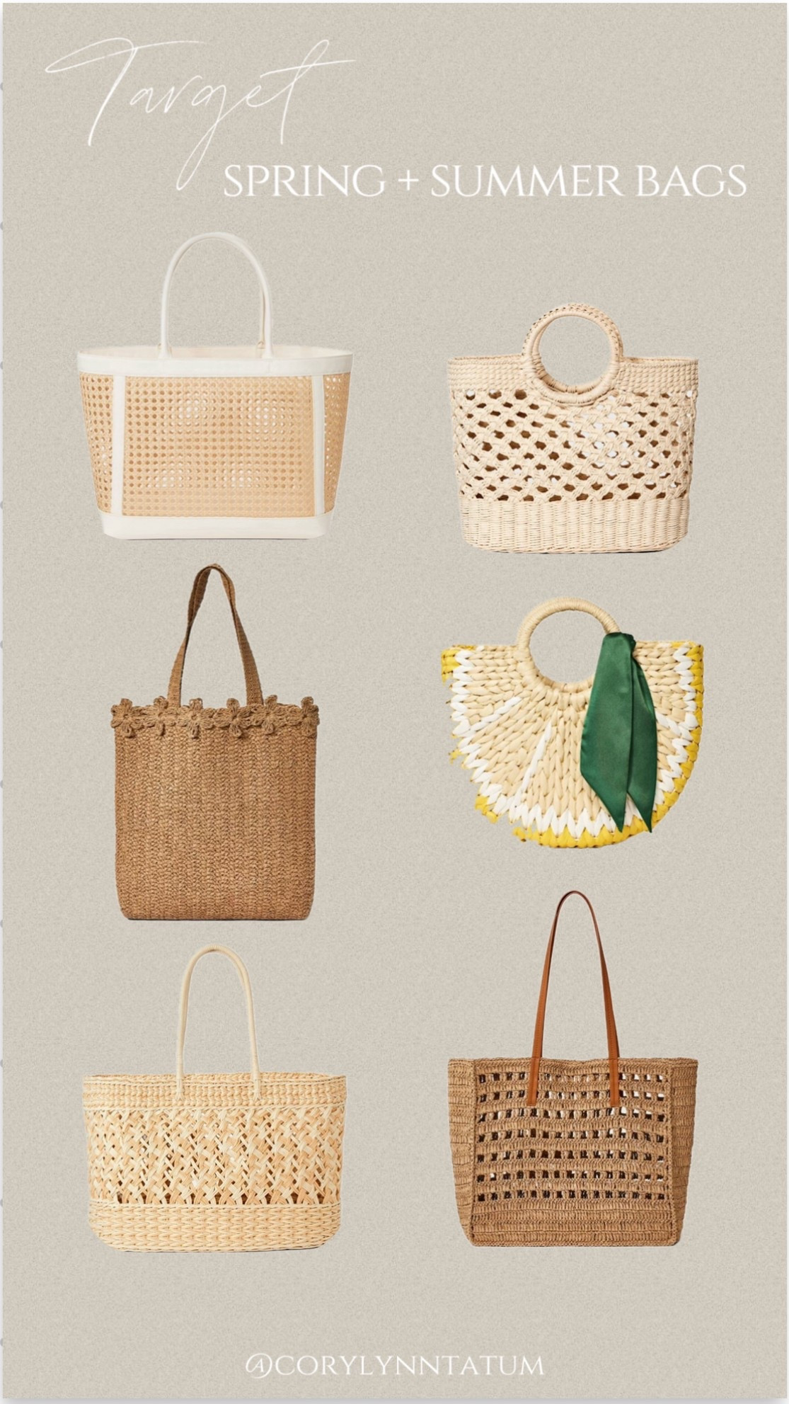 Who doesn’t love a cute beach bag!? It’s just a few weeks till our Spring Break trip to the beach, if you are in need of a new one or just want a new one they are all currently 25% off!

#LTKSeasonal #LTKItBag #LTKSaleAlert